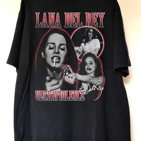 Lana Del Rey Music Unisex Tshirt Gift For Fan - Picture 1 of 4